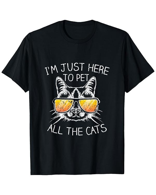 Funny Cat Shirt Here T Shirt