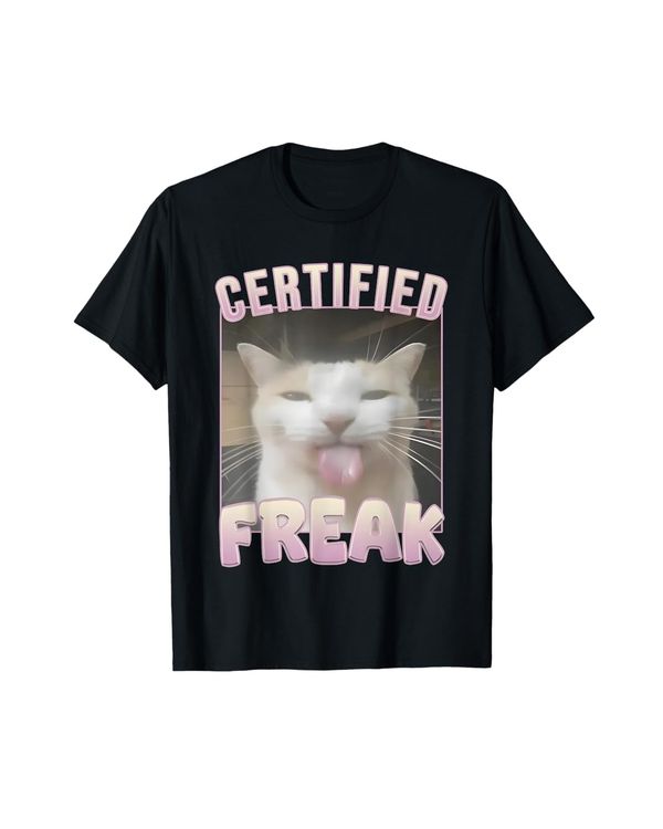 Certified Freak Cat Meme T Shirt