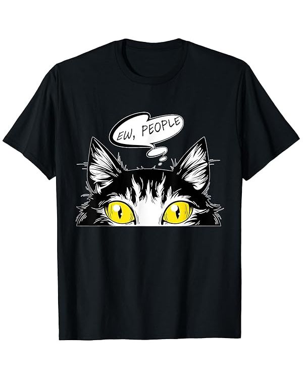 Cat Hates Shirt Against T Shirt