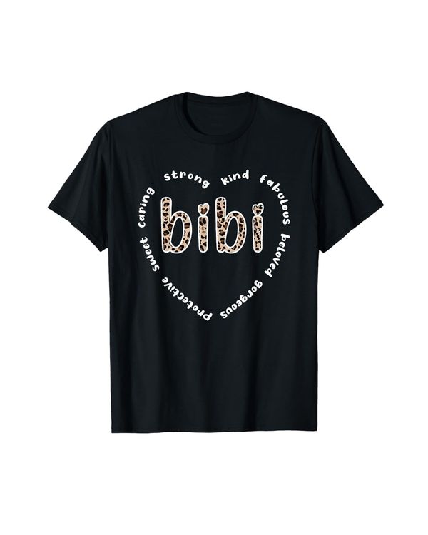 Bibi Grandmother Grandma Appreciation T Shirt