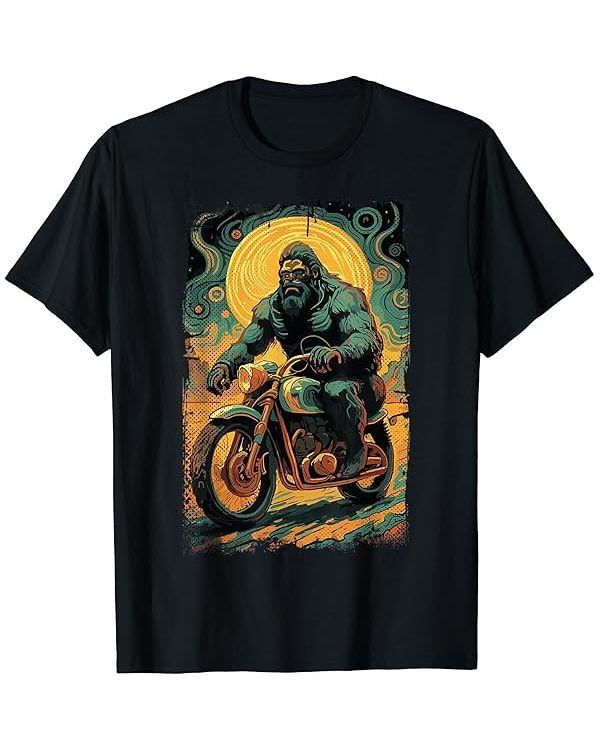 Motorcycle Scrambler Retro Biker T Shirt