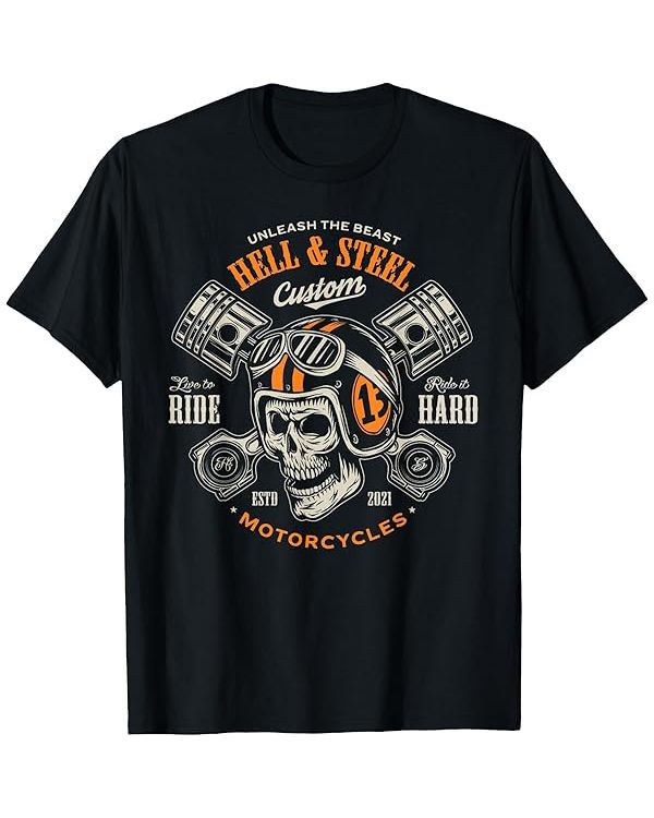 Motorcycle Biker T Shirts T Shirt