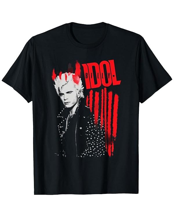 Billy Idol Biker Eagle T Shirt